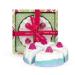 Vintage & Co Beauty Fabrics & Flowers Cake Shape Bath Bomb Vegan Spa Gift Set