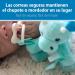 Dr. Brown's Baby Lovey Pacifier & Teether Holder  Triceratops with Grey HappyPaci  100% Silicone  0-12m - Buy Online on GoSupps.com