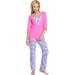 Be Mammy Womens Nursing Pyjama Set 1N2TT2 L Pink-3
