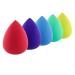 Zenda Naturals Makeup Sponge - Set of 5 Beauty Blender Sponges  Applicator for Face Powder  Foundation  Liquid Cosmetics  Cream  Primer - Egg-Shape Blending Wedges for Flawless Techniques