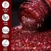 Glitter Red Nail Polish - 12 ml Red Glitter Nail Polish Quick Drying - Bright & Durable without UV Nail Polish - Shiny Shimmer Manicure (13 Shimmer Red) 11 - Buy Online on GoSupps.com