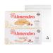 El Almendro Crunchy Almond Nougat and Soft Turron - Creamy Almond Turron Turron Blando y Duro con Almendras Calidad Suprema W/ Premium Penguin Quick Storage Pouch (2 Pack Hard/Soft)