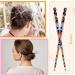 12-Piece Acetate Hair Sticks: Leopard Print Hair Pins for Women and Girls - Vintage Chinese Hair Accessories - Stylish Hair Chopsticks for Bun Hairstyles - Buy Online on GoSupps.com
