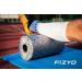 Fizyo Fascia Roller - Fitness Yoga & Rehabilitation Self-Massage Foam Roller (29x15 cm) with Transport Bag - Medium-Hard EPP Foam for Back & Spine Relief - Buy Online on GoSupps.com