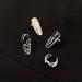Star Irregular Pattern Fingertip Nail Adjustable Opening Fingernail Punk Nail Jewelry Nail Decorations Fingertip Rings For Women Adjustable - Buy Online on GoSupps.com