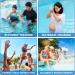ActionEliters Aquatic Dumbbells Set - Foam Water Weights for Aerobic Exercise & Fitness | Pool Resistance Training for Adults, Kids, Men, Women | Weight Loss - Buy Online on GoSupps.com
