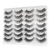 Buy 3D Cat Eye Lashes | 14 Pairs Faux Mink Eyelashes - Reusable Thin Band Perfect for a Glam Look! - Buy Online on GoSupps.com