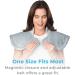 Pure Enrichment WeightedWarmth 3-in-1 Back & Neck Heating Pad - 3 Heat Settings, 3 Massage Speeds, 2.6 lbs Weighted Pressure - 32 x 24 - Plush Fabric, Dry/Moist Heat - Relief for Back Pain - Buy Online on GoSupps.com