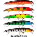 BAIKALBASS Bass Fishing Lures Kit Set - Topwater Hard Baits, Minnow, Crankbait, Pencil, VIB, Swimbait - 43pcs for Bass Pike in Saltwater & Freshwater - Buy Online on GoSupps.com