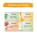 Himalaya Nourishing Cream & Honey Cleansing Bar 4.41 oz 6 Pack - Face & Body Soap for Soft Skin - Buy Online on GoSupps.com