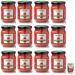 Cos Com' Datterino Rosso Dolcimet al Naturale Set of 12 Natural Red Tomatoes Italian Tomatoes 540 g Glass + Gourmet Pulp of Tomatoes Box 400 g