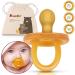 Buy Sweetie Natural Rubber Pacifier - Rounded 6-12 Months | 1 Piece for Comfort & Safety - Buy Online on GoSupps.com