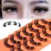 Fluffy Cluster Lashes - Natural Wispy False Eyelashes - 7 Pairs Multipack by Eefofnn - Buy Online on GoSupps.com
