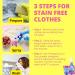 Fabric Stain Remover For Clothes Bundle - Set Includes Astonish Oxy Active Stain Remover Spray (750ml) and Oxy Active Stain Remover Powder (625g) With Sponge. - Buy Online on GoSupps.com