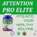 ROVita Attention Elite-Pro Brain Supplements for Memory and Focus Clarity & Cognitive Support Brain Supplement with Phosphatidylserine Supplement-30 Capsules - Buy Online on GoSupps.com