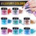 Chameleon Powder Pigment Set - 8 Color Changing Mica Powders for Epoxy Resin, Nails, Crafts & More - Buy Online on GoSupps.com