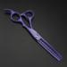 Japan 440C Stainless Steel 6.0 Inch Violet Sharp Cutting Scissors Blue Diamond High-end Barber Scissors Flat Scissors Thin Scissors Hairdressing Tools Salon Supplies (set) - Buy Online on GoSupps.com