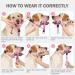 Adjustable Pink Dog Muzzle Halter for Strong Pulling - Weesiber Medium Size | No Pulling Leash Solutions - Buy Online on GoSupps.com