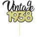Sotpot Gold Glitter Vintage 1938 Cake Toppers 85th Birthday Cake Topper 85 Cake Decorations Supplies for Birthday Anniversary Vintage 1938 Cake Topper - 85th Birthday - Buy Online on GoSupps.com