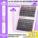 Wiwoseo DIY Eyelash Extension Kit - Russian Lash Clusters D Curl, Individual Lashes with Glue for Beginners (9-16mm) - Buy Online on GoSupps.com