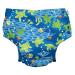 green sprouts - Eco snap Swim Diaper with Gussets - Royal Blue Turtle Journey - 4T (3-4 Years)