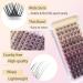 Losha 72 Pcs Cluster Lashes Extension 8-16mm D Curl | DIY Eyelash Extensions | Wispy False Eyelashes | B10-8-16mm Mix - Buy Online on GoSupps.com