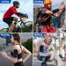 Buy Hlomom 360 Rotatable Cell Phone Bracelet for Jogging | Sports Arm Tape with Key Holder & Earphone Hole | Fits iPhone 13 Pro 12 Pro 11 Pro & All 4-6.5 Inch Phones - Buy Online on GoSupps.com