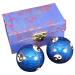 auons Baoding Balls Chinese Health Balls Meditation Ball with Ring Chime Exercise Ball Stress Relief Hand Massage Balls