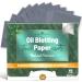 Natural Oil Blotting Paper for Oily Skin with Bamboo Charcoal - 26% Larger Oil Blotting Sheets for Face Makeup Friendly 100 Counts Easy Take Out Design Premium Oil Absorbing Sheets 100 Sheet Bamboo Charcoal