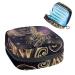 Gold-colored peacock ladies-napkin storage bag female menstrual cups breastfeeding pillow holder tampon bag portable period bag for women teenagers girls 1 piece of multicolored 10