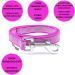 Buy Twinkys Dog Style 20mm Rubberized Dog Leash for Dogs up to 50kg - Pink Made in Germany - 1 Meter Long No Hand Loop - Buy Online on GoSupps.com