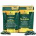 Biogenesis Organic Spirulina 1000ct + Chlorella 300ct Bundle | Australian Grown Algae Mini Tablets | High Phycocyanin & Chlorophyll Superfood | Complete Nutrition for Energy & Vitality | Vegan