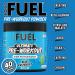 Applied Nutrition BodyFuel Pre Workout Powder - Boost Energy & Performance - Blue Raspberry (320g) - Buy Online on GoSupps.com