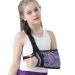 Breathable Kids Arm Sling for Elbow Injury with Waist Belt Rose Child Size Elbow Sling for Broken Arm Padiatric Shoulder Sling for Rotator Cuff Injury Arm Brace Support Large