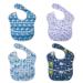 Vicloon Baby Bibs 4pcs Waterproof Bib Toddler Infant Bibs Sleeveless Baby Drool Bibs Unisex Washable Feeding Bibs for Boys and Girls from 6 Months to 2 Years Old