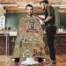 Visesunny Vintage Barber Cape - Anti-Static Water-Resistant Hair Cutting & Beard Shaving Bib - Adjustable Snap Professional Salon Cape for Hairdressers - Buy Online on GoSupps.com