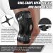 NEENCA Knee Brace for Pain Relief | Adjustable Support with Hinge & Stabilizers | Ideal for Arthritis & Joint Pain - Buy Online on GoSupps.com