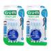 GUM Trav-ler interdental brushes blue 1.6 mm 12 pieces interdental toothbrushes with anti-slip handle