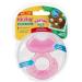 Nuby Silicone Teethe-EEZ Teether with Bristles & Hygienic Case - Pink - Buy Online on GoSupps.com