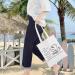 LEVLO Beauty Story Zippered Cosmetic Bag - Inspirational 'You Are Braver Stronger Smarter' Tote for Beauty Enthusiasts - International Shipping Available - Buy Online on GoSupps.com