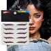 Reusable Diamond Crystal Glitter Eyeliner Stickers - Colorful Waterproof Makeup Tape for Invisible Eye Line - 25 Pack - Buy Online on GoSupps.com