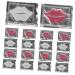 FOMIYES Nourishing Lip Mask Sheet Lip Mask Patches Collagen Hydration Lip Plumping