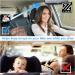 ZYBUX Back Seat Baby Mirror - Premium Black Frame for Rear Facing Child Seat - Shatterproof Design for Peace of Mind - Buy Online on GoSupps.com