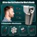 TURN RAISE 7D Head Shaver Detachable 6-IN-1 Electric Razor LCD Display Skull Shaver for Bald Men 3 Speeds IPX7 Waterproof Wet/Dry Electric Rotary Shaver Grooming Kit for Hair Beard Face Rechargeable Black - Buy Online on GoSupps.com