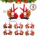 Shop Gukasxi 12 Piece Christmas Antlers - Cute Hairpins & Accessories for Festive DIY Hair Jewelry - Buy Online on GoSupps.com