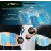 VITEC 2 Adhesive Electrode Patches for TENS & EMS - 13x9 cm Trainer Pads - International Shipping Available - Buy Online on GoSupps.com