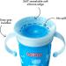 Nuby Sipeez 360 Degree Wonder Mini Cups Assorted colors 2 Count (Pack of 1) Mini Blue/Red - Buy Online on GoSupps.com