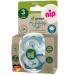 Nip Schnuller My Butterfly Night Green - Eco-Friendly Silicone Pacifier for 16-32 Months Extra Suction Part Jaw-Friendly Lightweight Design - Buy Online on GoSupps.com