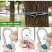 Tuahoo 15m Dog Tie-Out Leash | Heavy Duty Courtyard & Camping Line for Small to Large Dogs (Up to 136 kg) - Blue - Buy Online on GoSupps.com