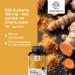 Be Healthy Group doo BIO Turmeric 480 mg with Ginger and Black Pepper 365 Capsules 1 year supply Combination of Natural Ingredients To Support the Immune System and the Whole Body - Buy Online on GoSupps.com